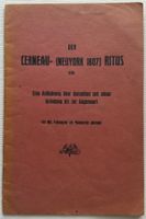 RAR: DER CERNEAU-RITUS (Neuyork 1807), Freimaurerei Ed. 1920