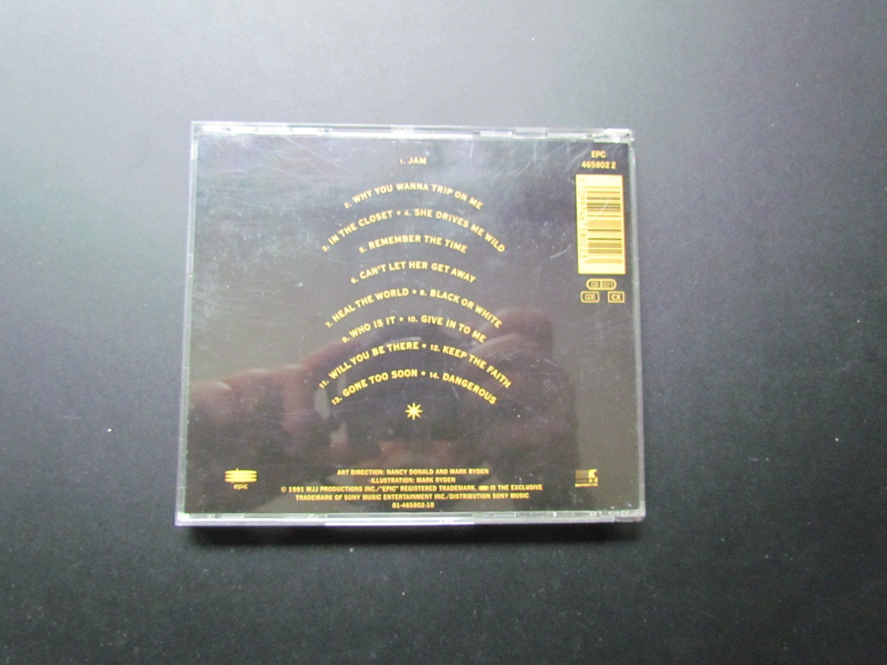 CDs: Michael Jackson - Dangerous CD – Gebraucht aus Wilen von joe_j8zn 2