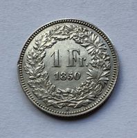 1850 1 Franken -unz