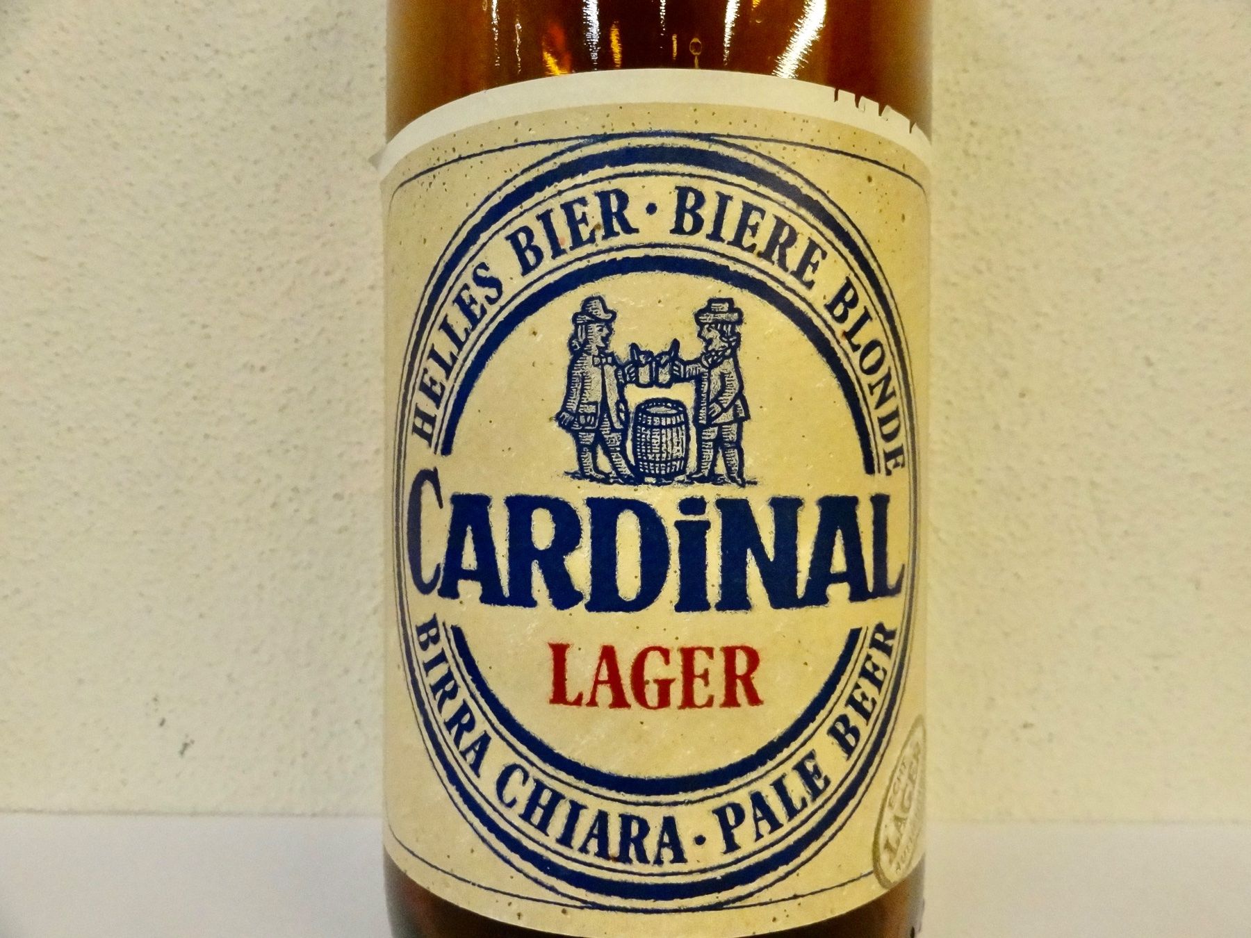 Bicchieri, Caraffe & Bottiglie: Bierflasche CARDINAL BIERE BLONDE GLASHÜTTE BÜLACH 1983 – Usato da Kerzers venduto da bottlesandboxes 3