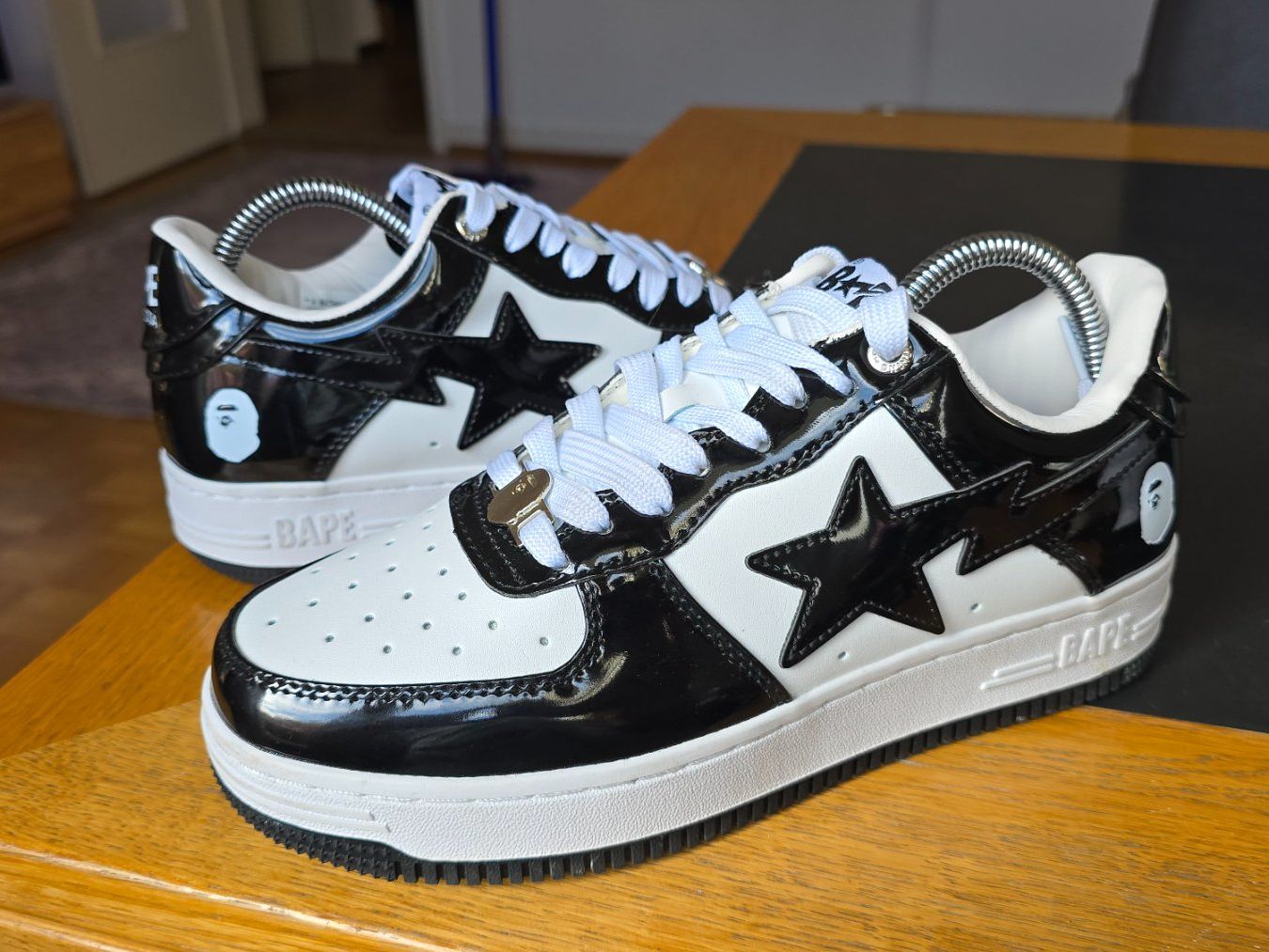 Bape Scarpe da uomo: Bape Sta Lackleder schuhe  EU 40 – Usato da Wallisellen venduto da theblacksheep