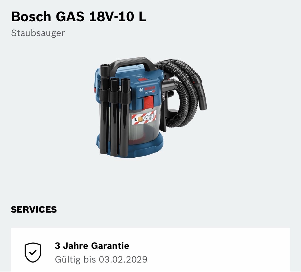 Bosch Tutti gli attrezzi: Bosch Pro set mit 2.5j Garantie – Nuovo (secondo la descrizione) da Biel/Bienne venduto da DeHertist 5