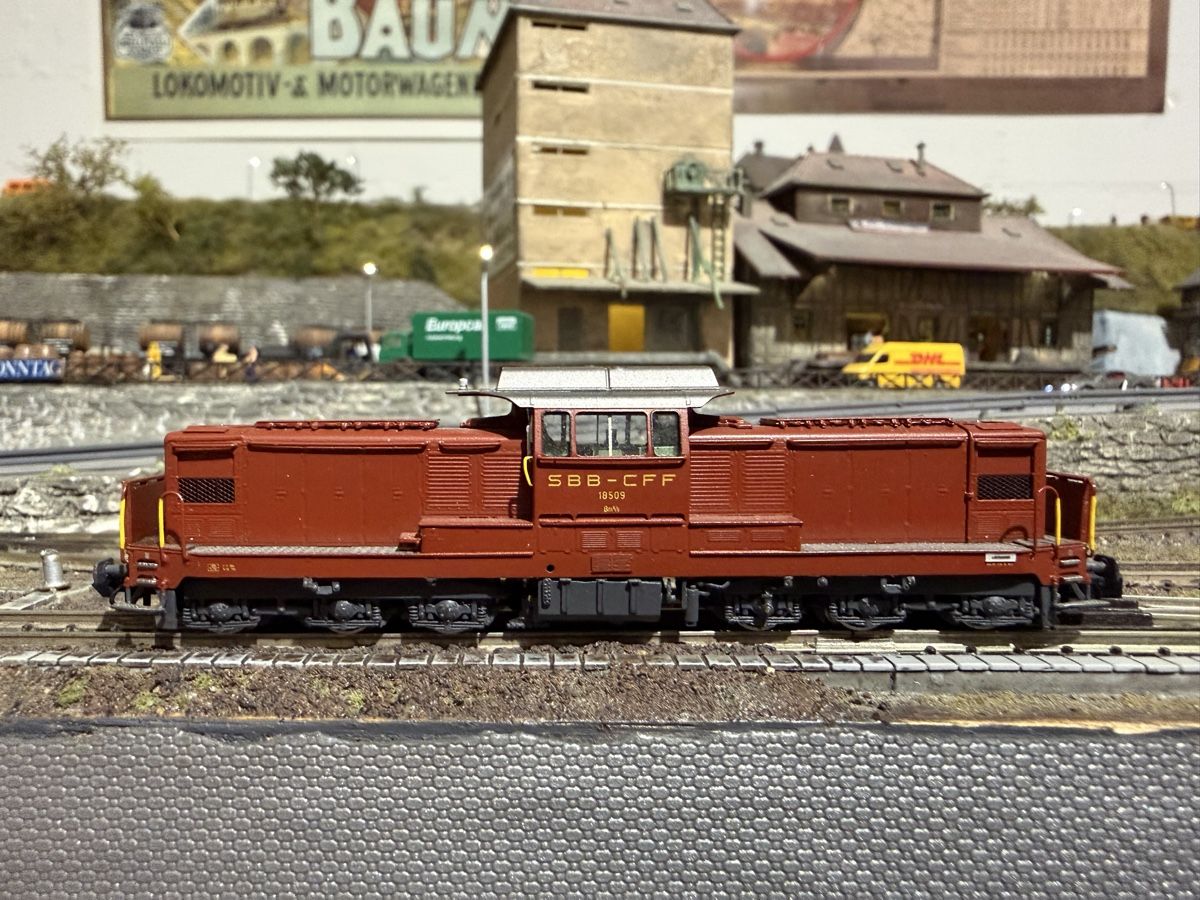 Lemaco Modellini di ferrovie: Lemaco N SBB Bm 6/6 18509 Braun Digital – Nuovo (secondo la descrizione) da Pfäffikon ZH venduto da HR89 3