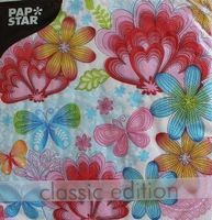 Serviette play of colors (1296) 3Stk.