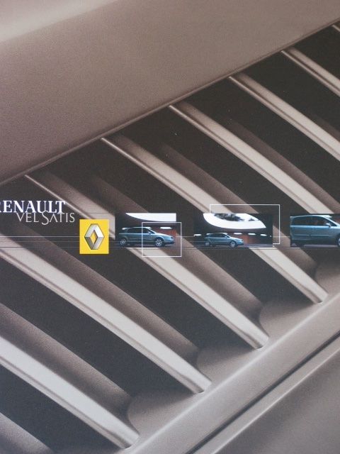 Renault Documenti: Prospekt Renault Vel Satis 2001 – Usato da Hausen AG venduto da deliec