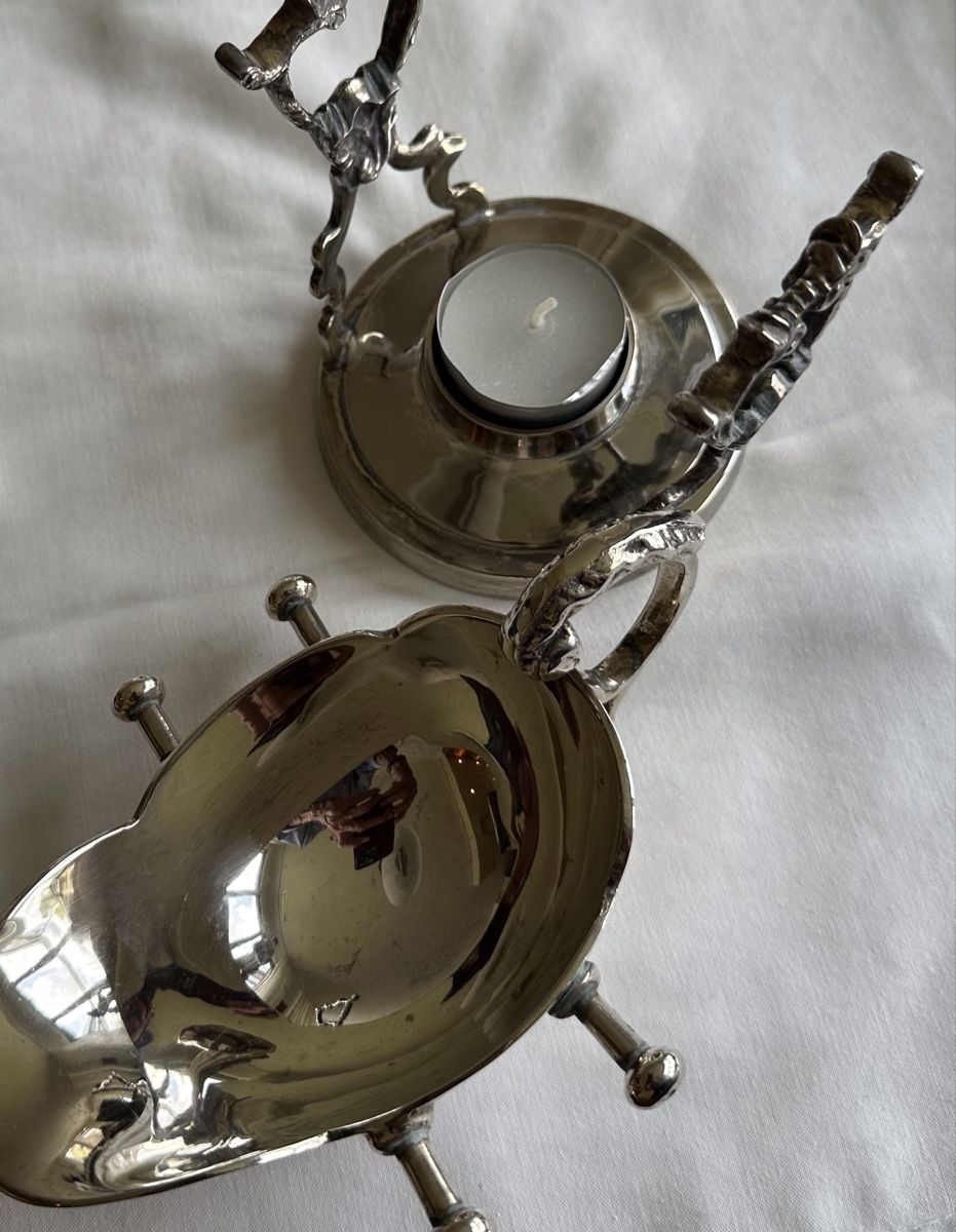 Tutte le decorazioni: Antike Nippes versilbert und Gläsern – Usato da Küsnacht ZH venduto da Glenny02 7