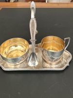 Antikes versilbertes Set