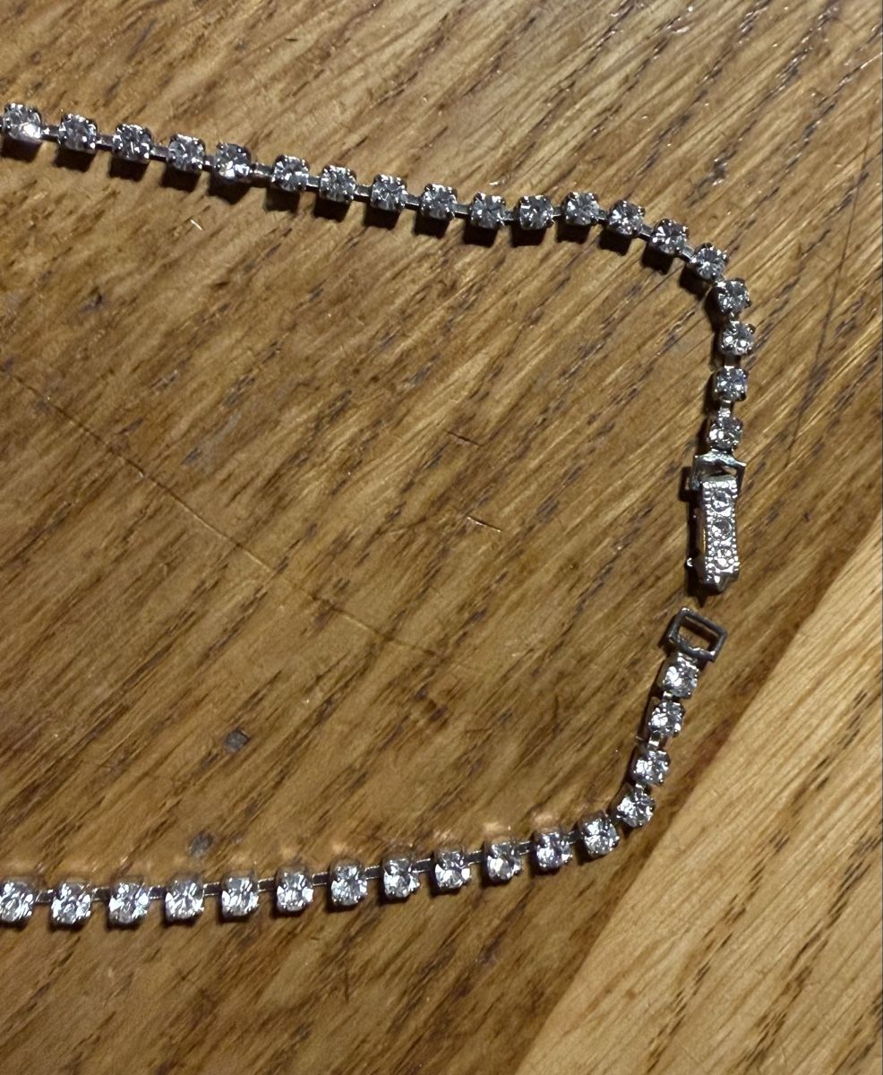 Ketten: Collier Strass vintage Stil – Gebraucht aus Siebnen von koschitoschi 4