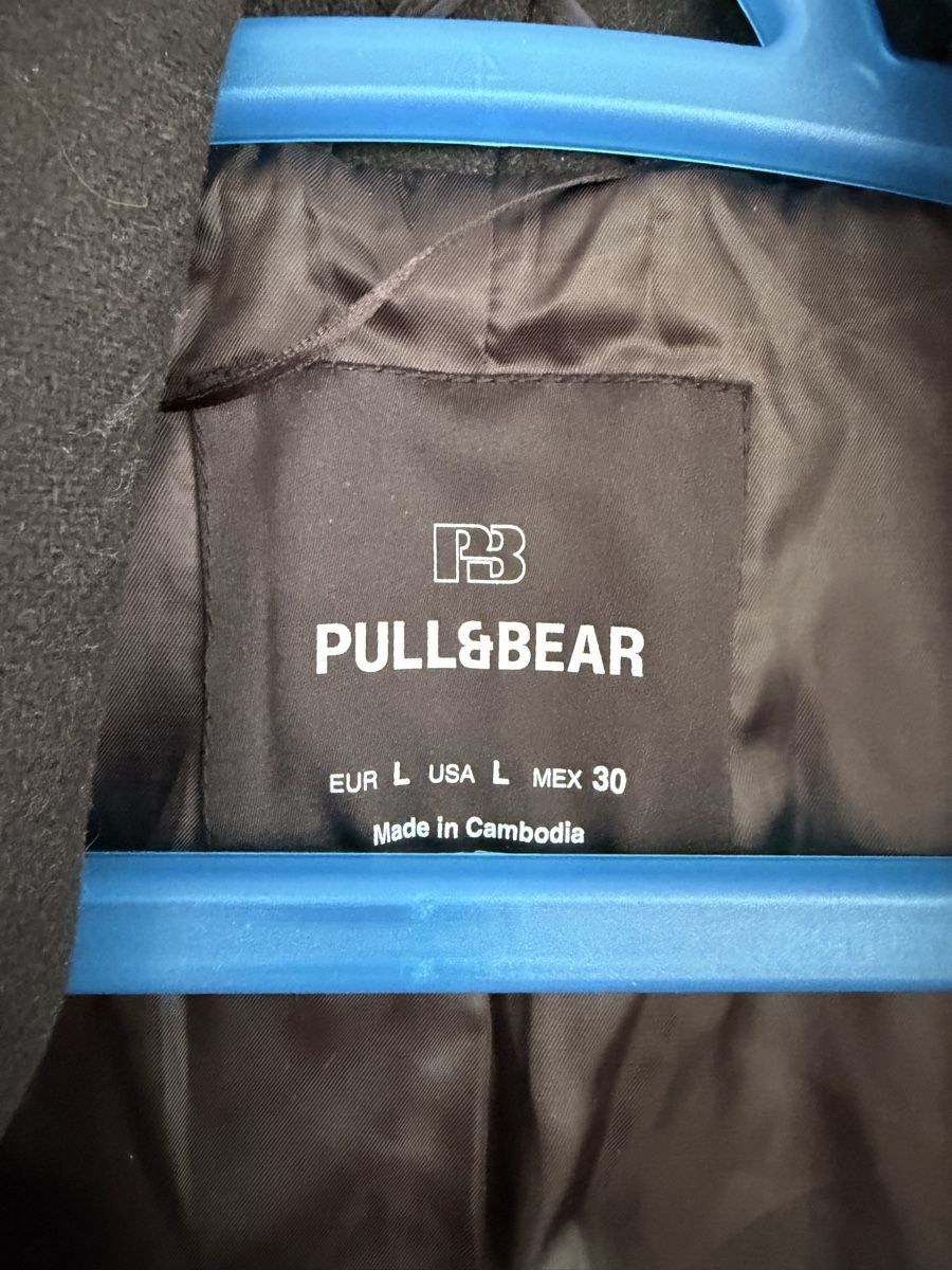 Pull&Bear Giacche: Pull&Bear Winter Jacke, Gr. L, schwarz – Nuovo (secondo la descrizione) da Bühler venduto da kammera2002 2