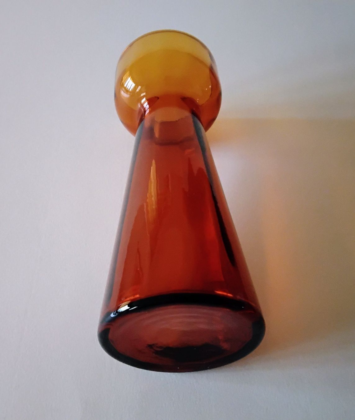 Vasi & Recipienti: HYAZINTHENGLAS BRAUN, ANTIK – Usato da Grüningen venduto da Kartensammler 2