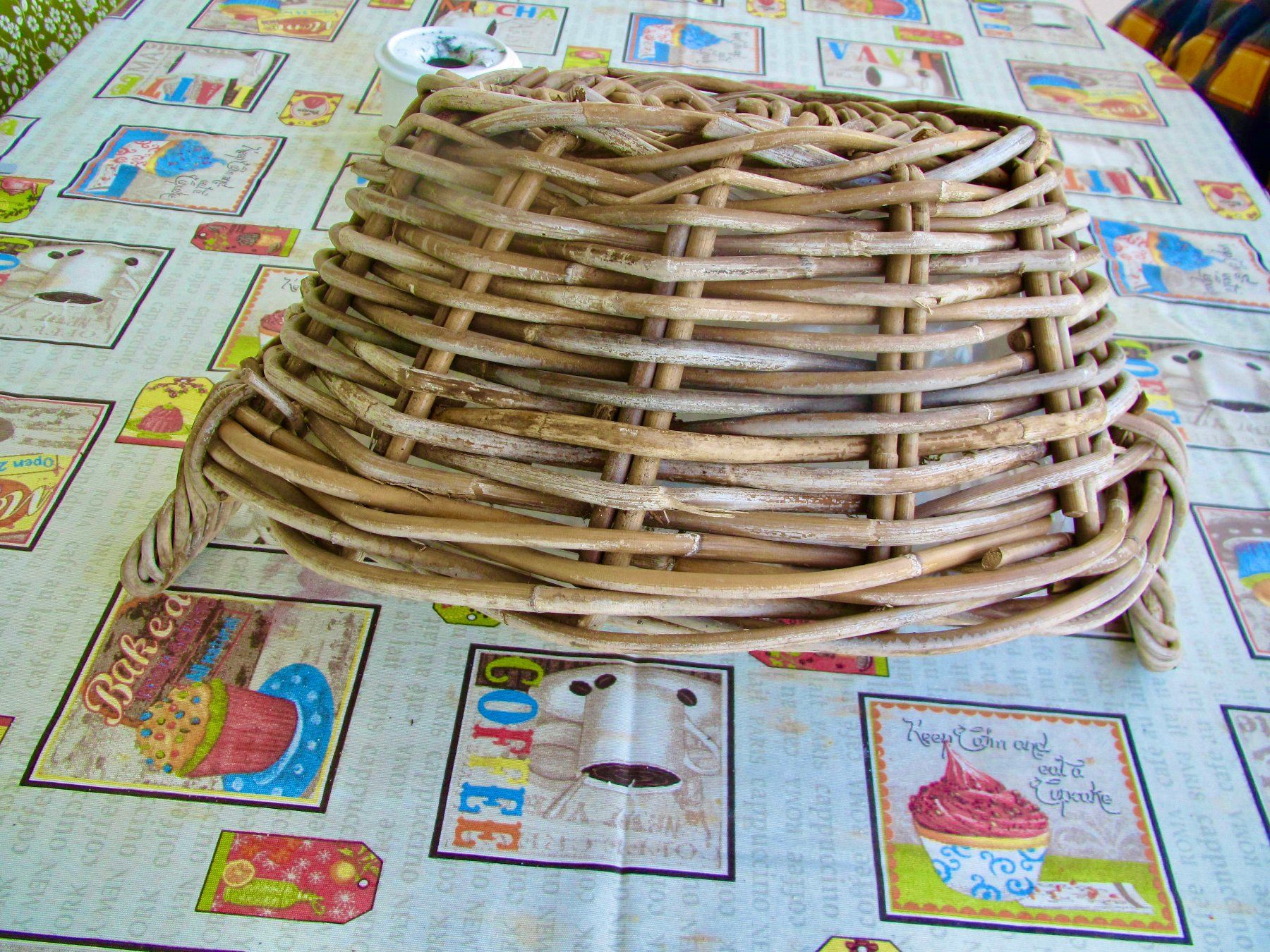 Maisons du monde Sonstiges für Haushalt & Wohnen: PANIER POUR FLEURS DE JARDIN – Gebraucht aus Murten von Selliot 2