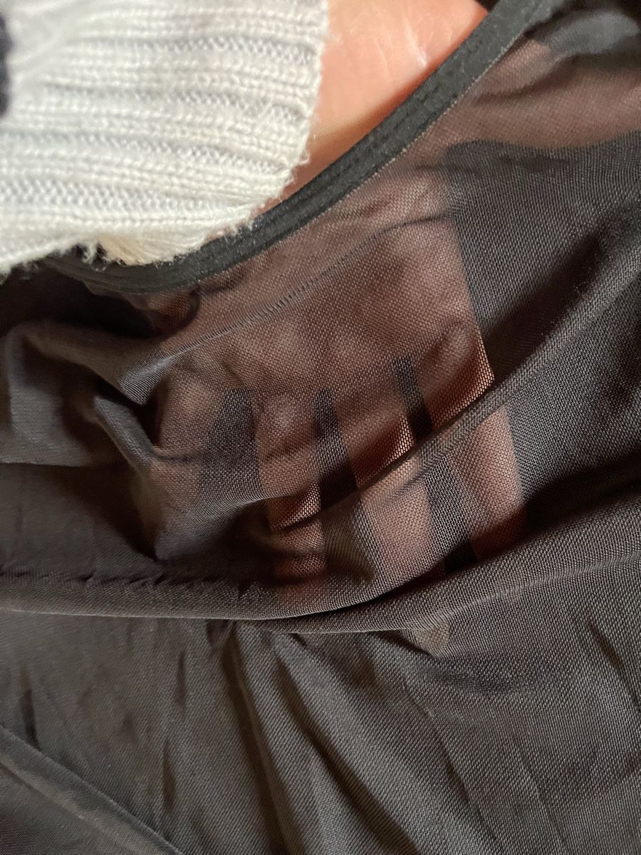 Tops: Durchsichtiger, schwarzer Body mit langen Ärmeln  – Neu (gemäss Beschreibung) aus Cunter von tiramisuuu_ 1