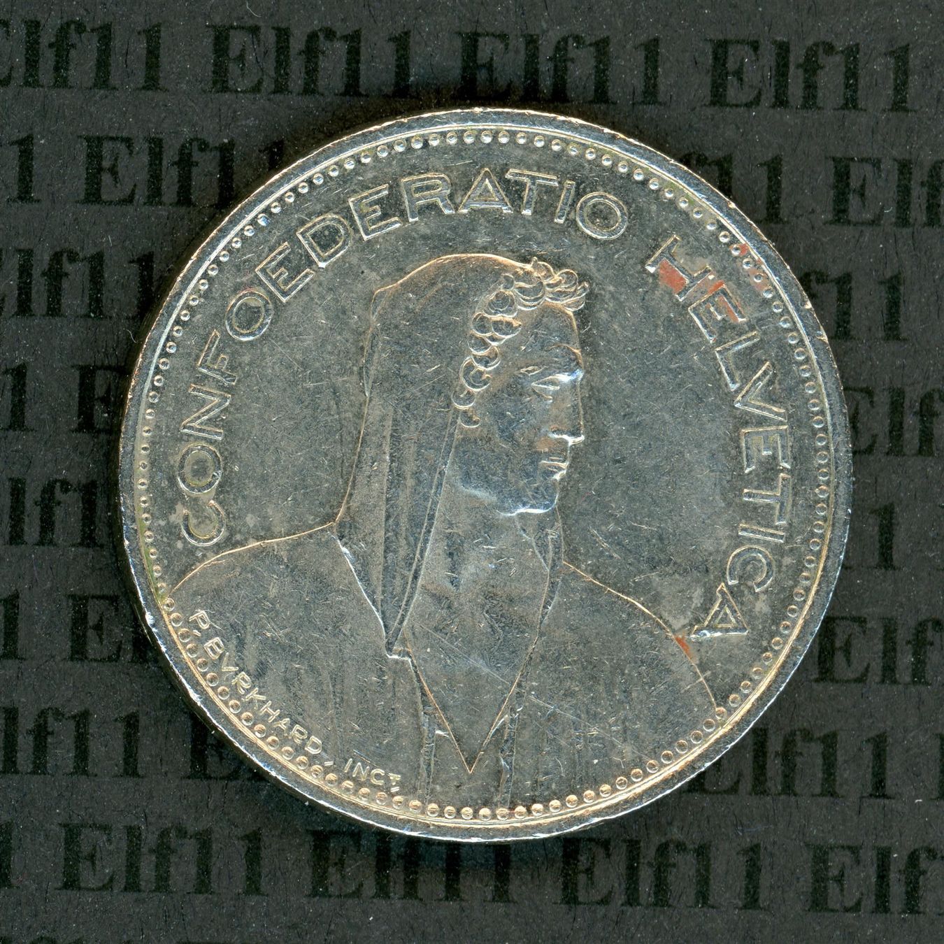 Tutti le monete: CHF___5.00 1983 -vz 5 Franken – Usato da Widnau venduto da Elf11 1