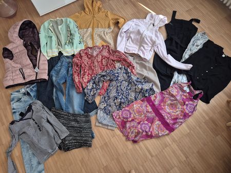 Kleiderpaket, 15 Teile, Esprit, G Star, Gang, Rukka, Gr. S