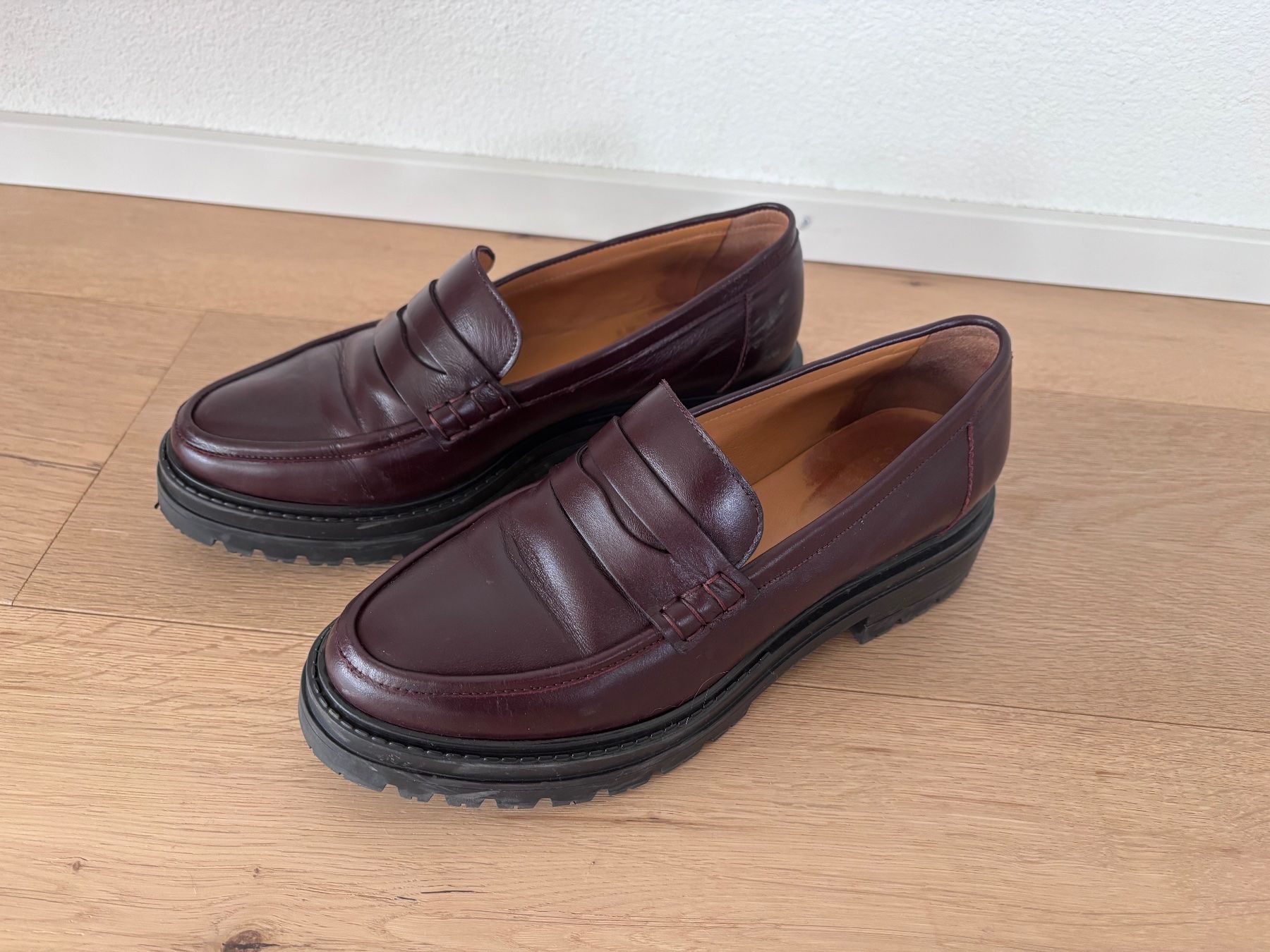 Sezane Damenschuhe: Sezane Alban Leder Loafer (39) – Gebraucht aus Winznau von Lauralavera1
