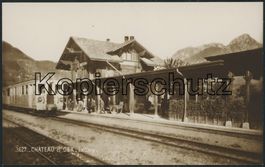 VD Château d'Oex - Bahnhof - Bahn