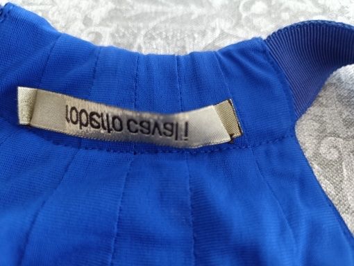 Roberto Cavalli Top: Roberto Cavalli Bluse Königsblau Gr.  XS – Nuovo (secondo la descrizione) da Hergiswil NW venduto da pol_9dl8 4