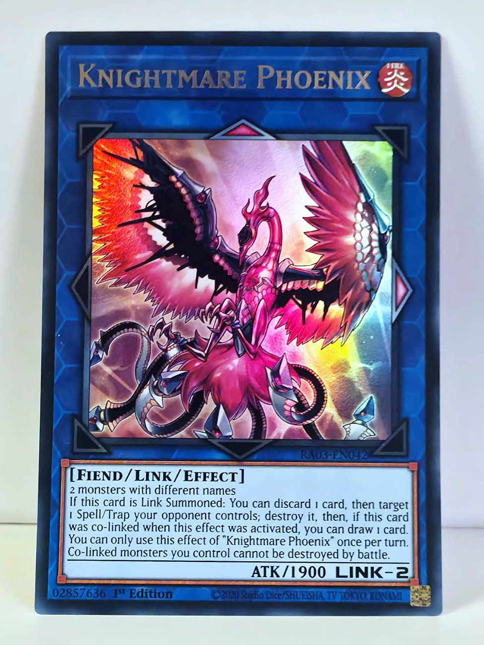 Yugioh Carte collezionabili: Knightmare Phoenix - Yu-Gi-Oh! TCG – Nuovo (secondo la descrizione) da Zürich venduto da Zetto