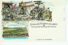 Grandson VD Historische AK 1476 Verlag Guggenheim ca. 1900