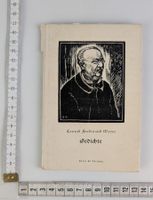 Conrad Ferdinand Meyer - Gedichte, antikes Buch, Top!