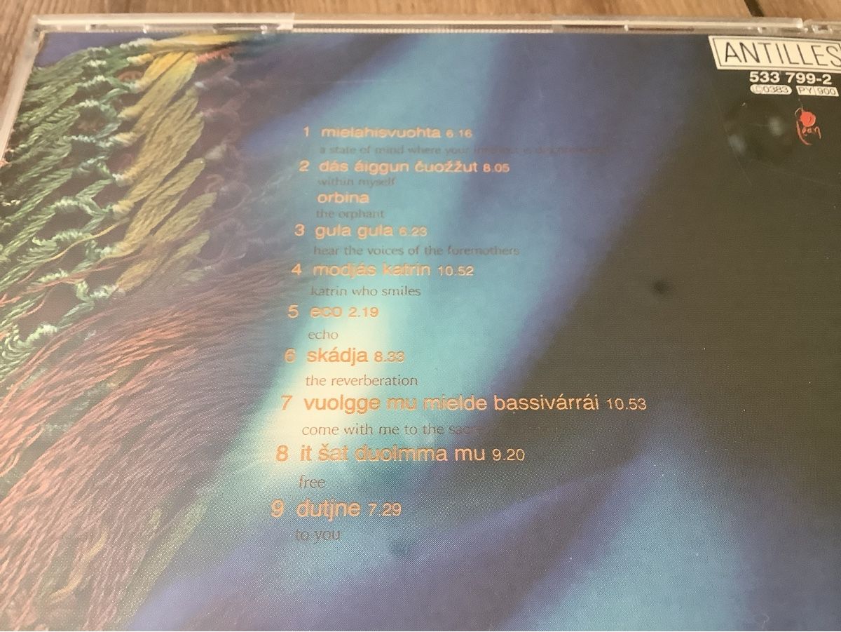 CD: Mari Boine - eallin - CD : Live – Usato da herzogenbuchsee venduto da HIFIANER 1
