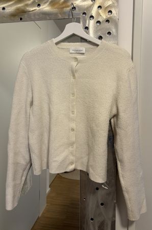 Strick-Jäckli, Cardigan beige