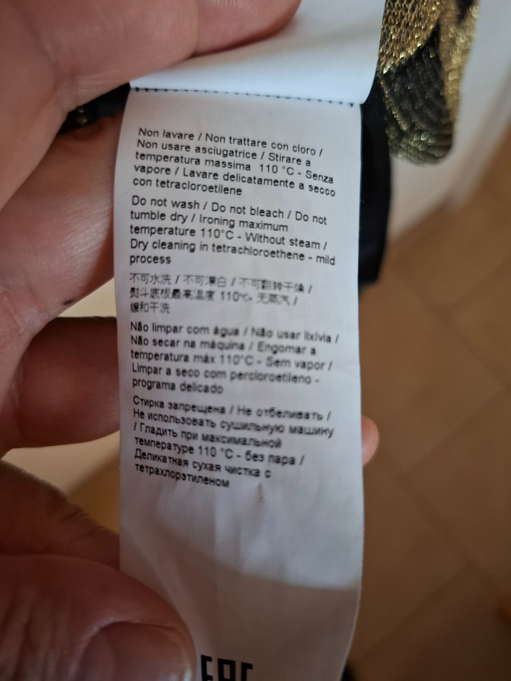 Missoni Vestiti: Robe Missoni taille S, dorée et noire – Usato da Echallens venduto da dianitas 5