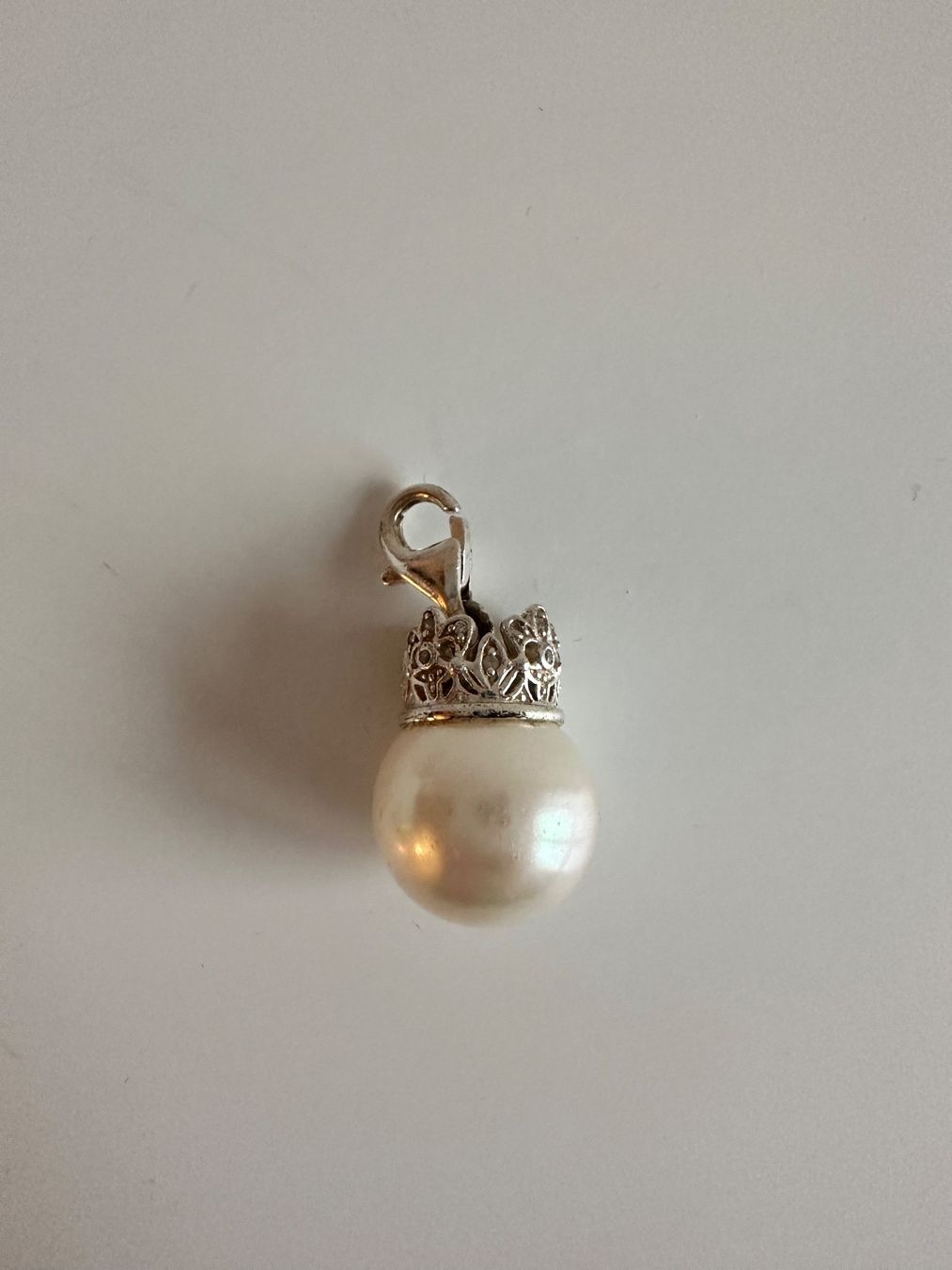 Thomas Sabo Catenine: Thomas Sabo Halsketten Anhänger, Perle/Silber – Usato da Dübendorf venduto da 9320 1