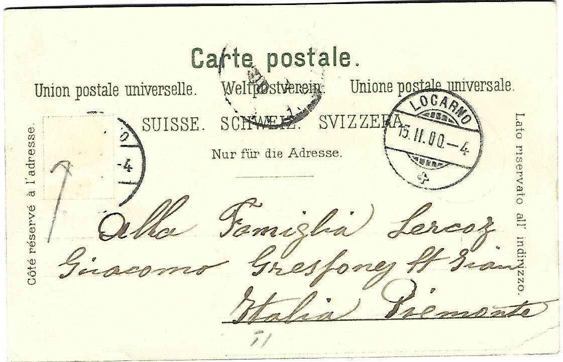 Cartoline postali: Un Salute da Locarno Litho – Usato da Wetzikon ZH venduto da Brulu100 1