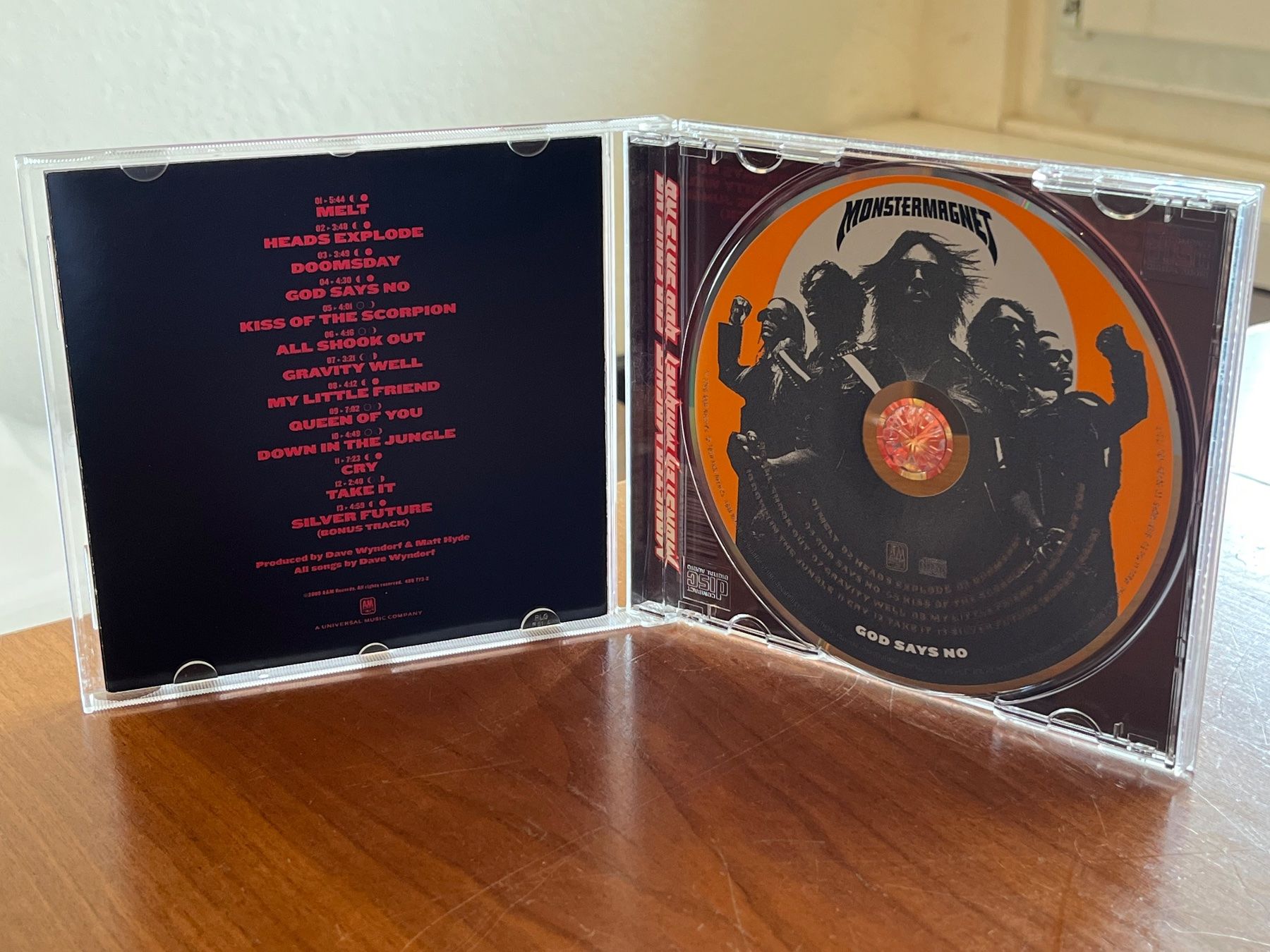 CD: Monster Magnet - God Says No - HJ32B – Usato da Küsnacht ZH venduto da Jazztilldawn 2