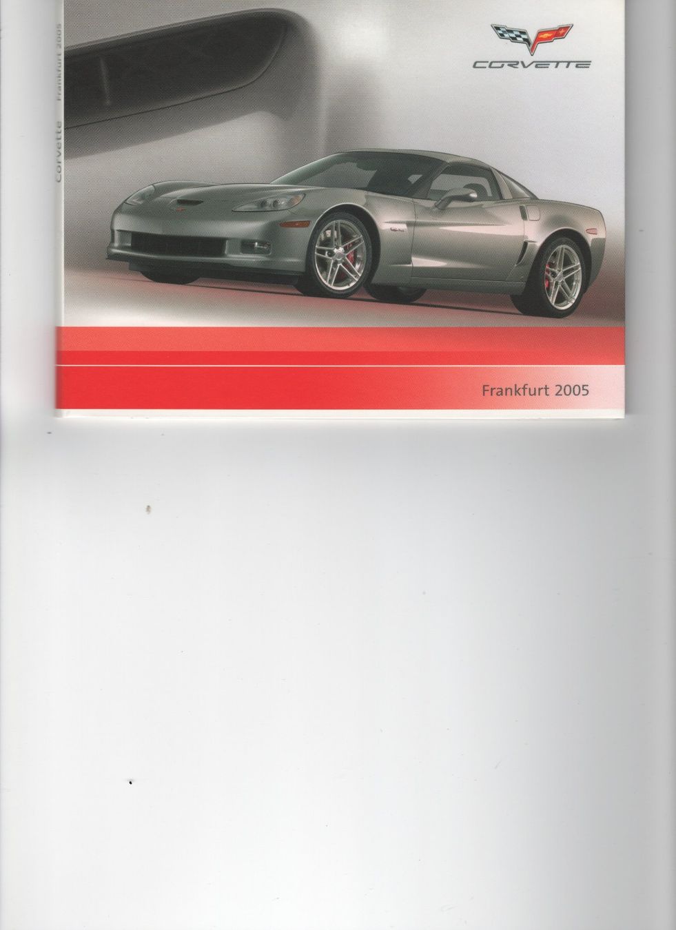 Documenti: Presseinformation Corvette IAA 2005 – Nuovo (secondo la descrizione) da Corminboeuf venduto da corbay