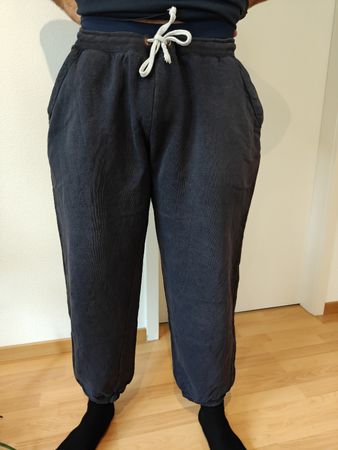 Jogginghose Unisex dunkelblau mit Kordelzug guter Zustand