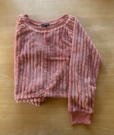 Pull rose tout doux