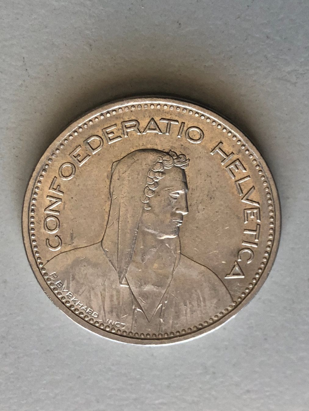 Tutti le monete: 5 Fr. 1987 – Usato da Schötz venduto da Odpa 1