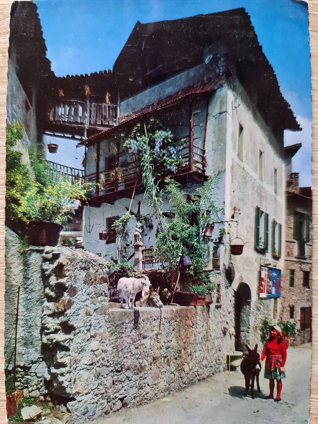 Cartoline postali: Ansichtskarte Pittoresco 1969 – Usato da Dintikon venduto da Vexi
