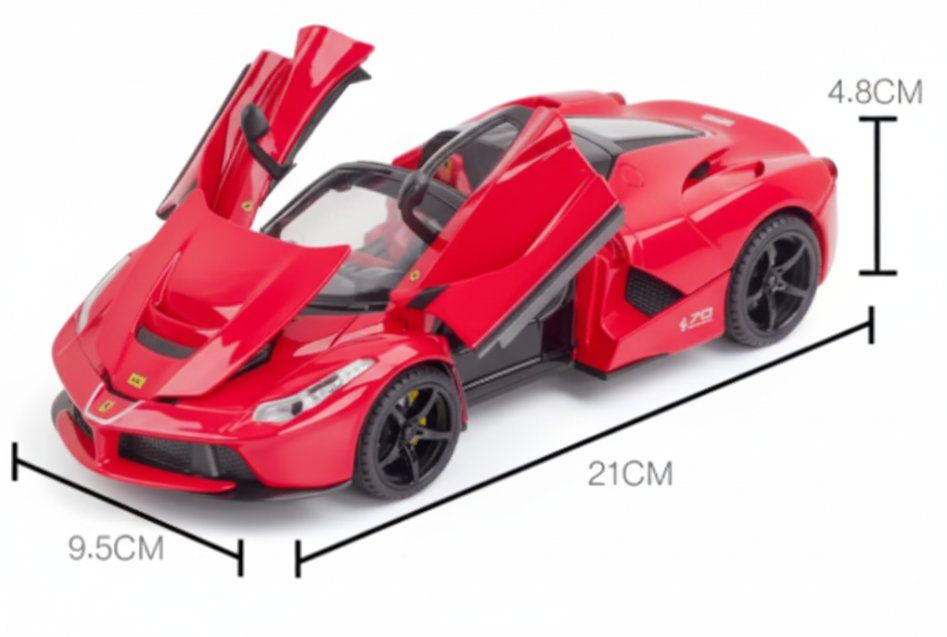 Ferrari Modellini d'auto: 1/22 Ferrari Laferrarri Modellauto – Nuovo e nell'imballaggio originale da Ettingen venduto da SwissHellcat 5