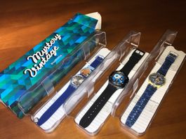 3 x Swatch Mystary Vintage SZS011 Full Set NEW - Ungetragen
