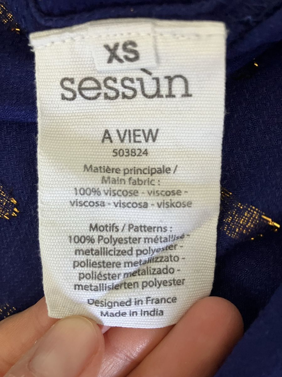 Sessun Top: Blouse sessun – Usato da Villars-Tiercelin venduto da gir_7z67 4