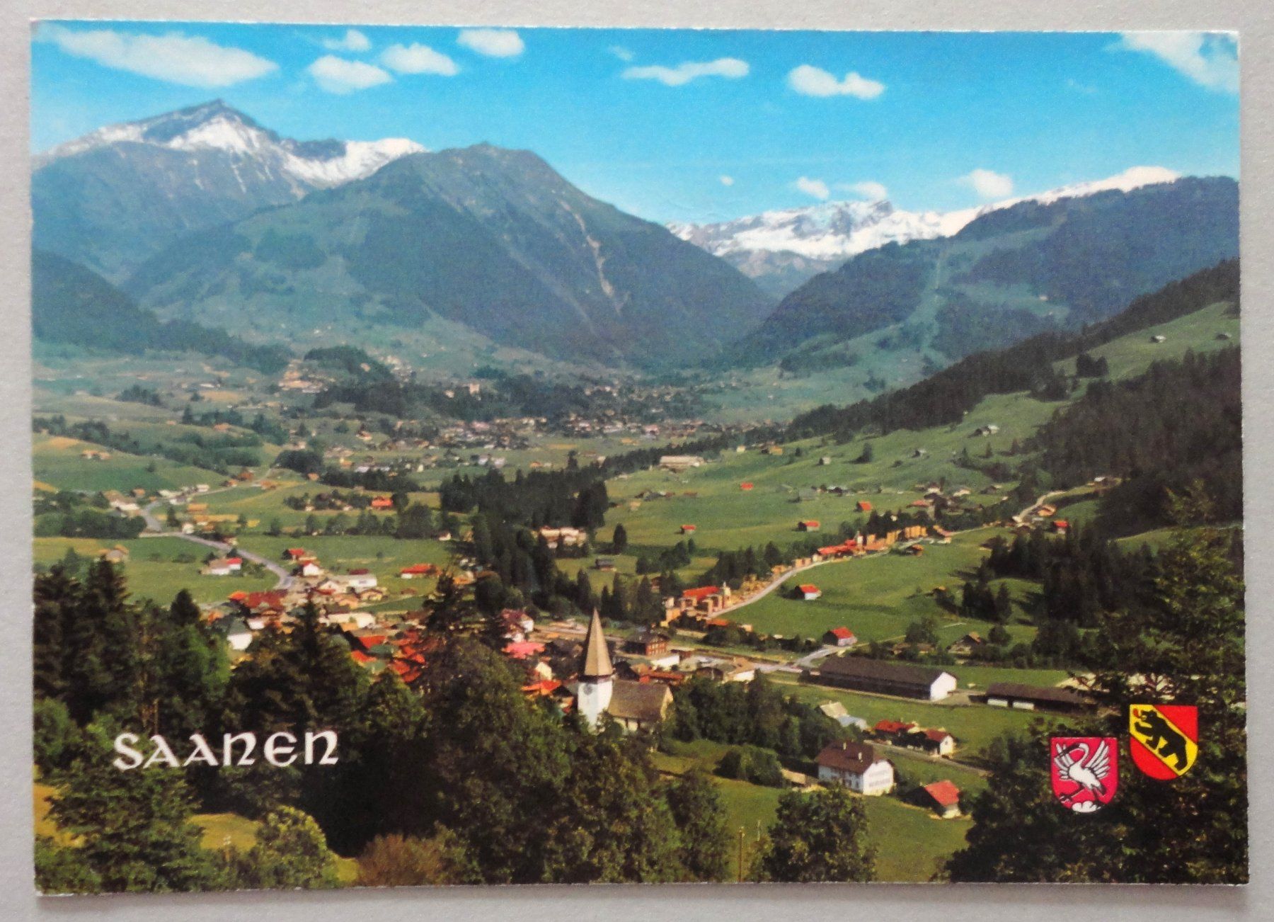 Cartoline postali: Saanen 1010 m – Difettoso da Fétigny venduto da Billy2miny