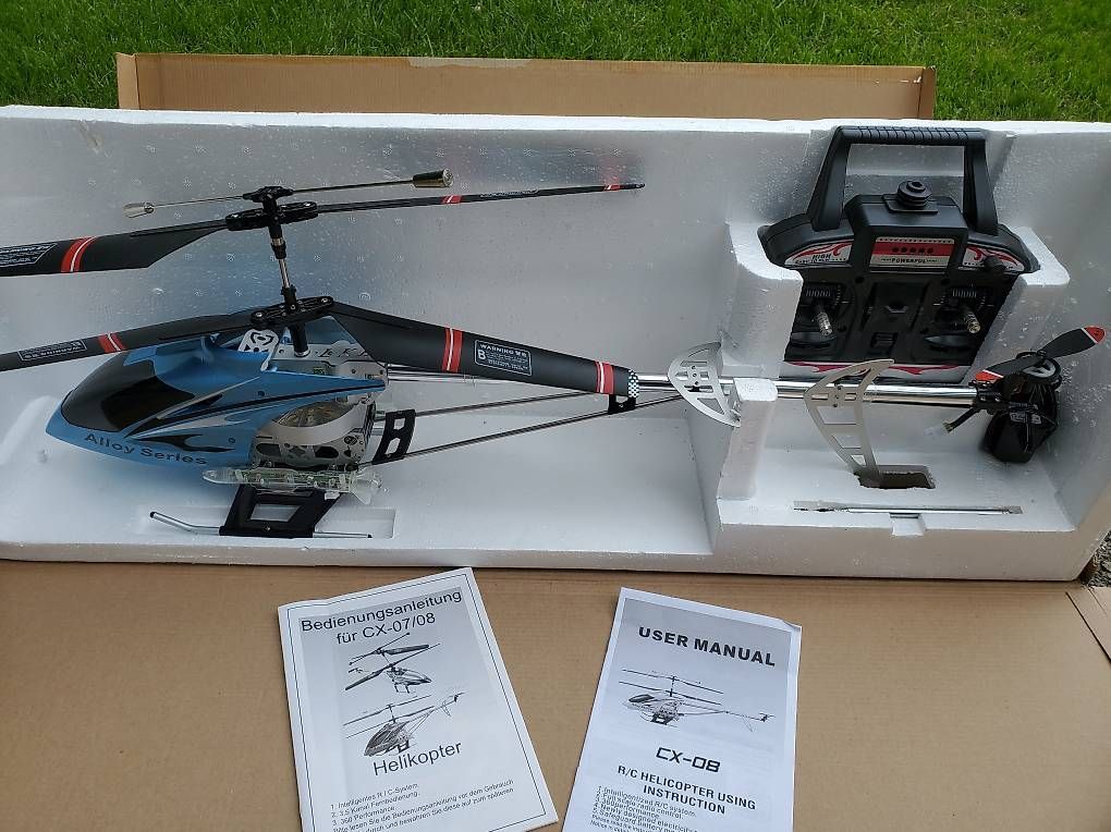 Modellismo RC: CX-08 Helikopter 3.5 CHANNEL – Nuovo e nell'imballaggio originale da Lanzenhäusern venduto da Ulika