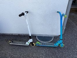 Stuntscooter Micro, blau oder weiss