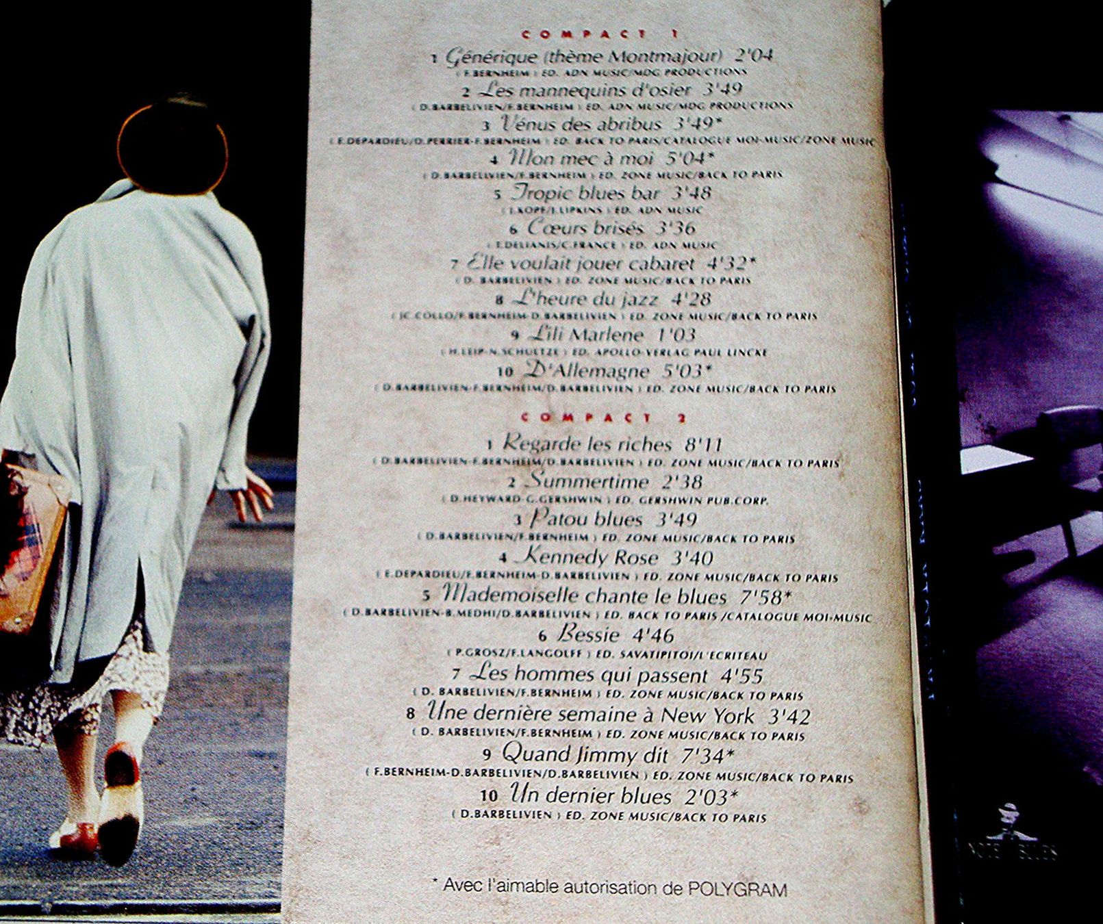 CD: CD + double CD - Patricia Kaas [COLUMBIA] – Usato da Unterbäch venduto da hiliq 2