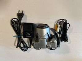Panasonic Lumix DMC-FZ5 Digitalkamera mit Zubehör, Frühli...