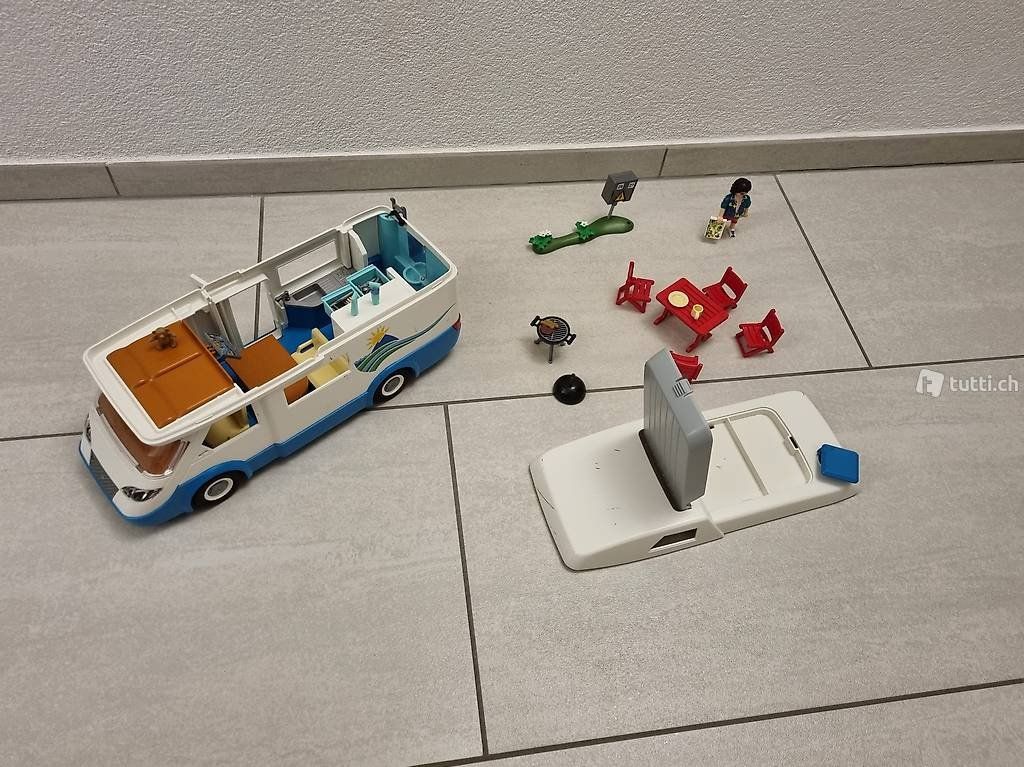 Playmobil Spielzeuge: Playmobil Campingwagen – Gebraucht aus Niederwil SG von Excentia 1