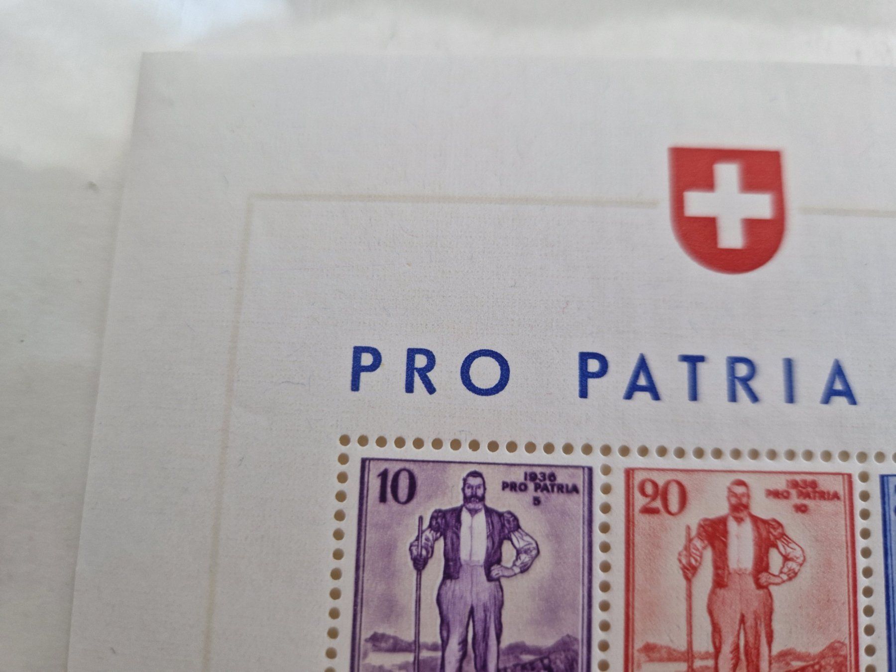 Alle Briefmarken: PP Blockbogen, postfrisch**, ab 1.- – Gebraucht aus Burgdorf von Glossy01 1