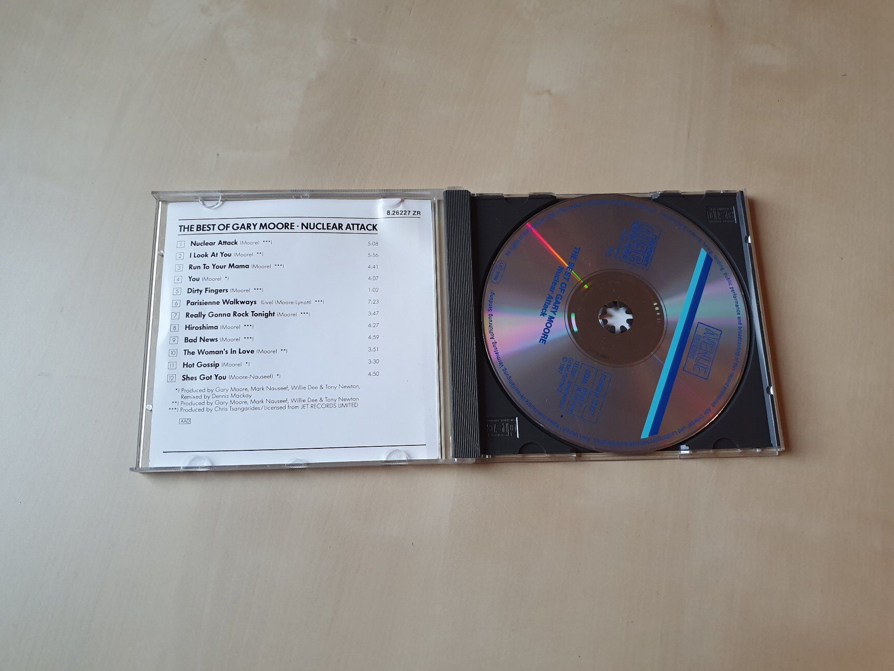 CD: Gary Moore Nuclear Attack The Best of – Usato da Stansstad venduto da collectorsshop 2