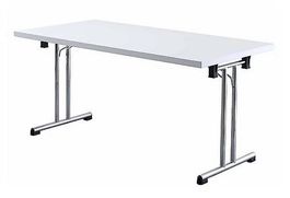 Klapptisch weiss, stapelbar