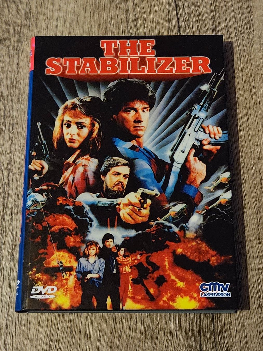 Tutti i DVDs: The Stabilizer -  kleine Hartbox - CMV Laservision – Usato da Wildberg venduto da Reunionevents