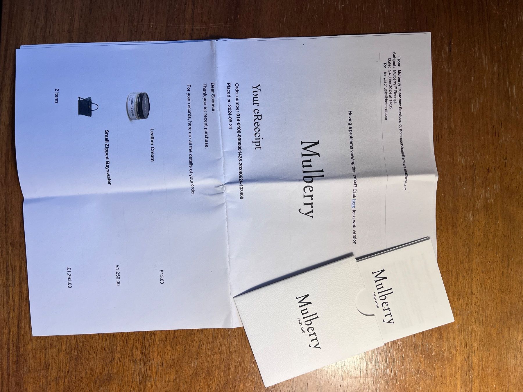Mulberry Borse da donna: Mulberry Small Zipped Bayswater – Nuovo (secondo la descrizione) da Männedorf venduto da Helloello 5