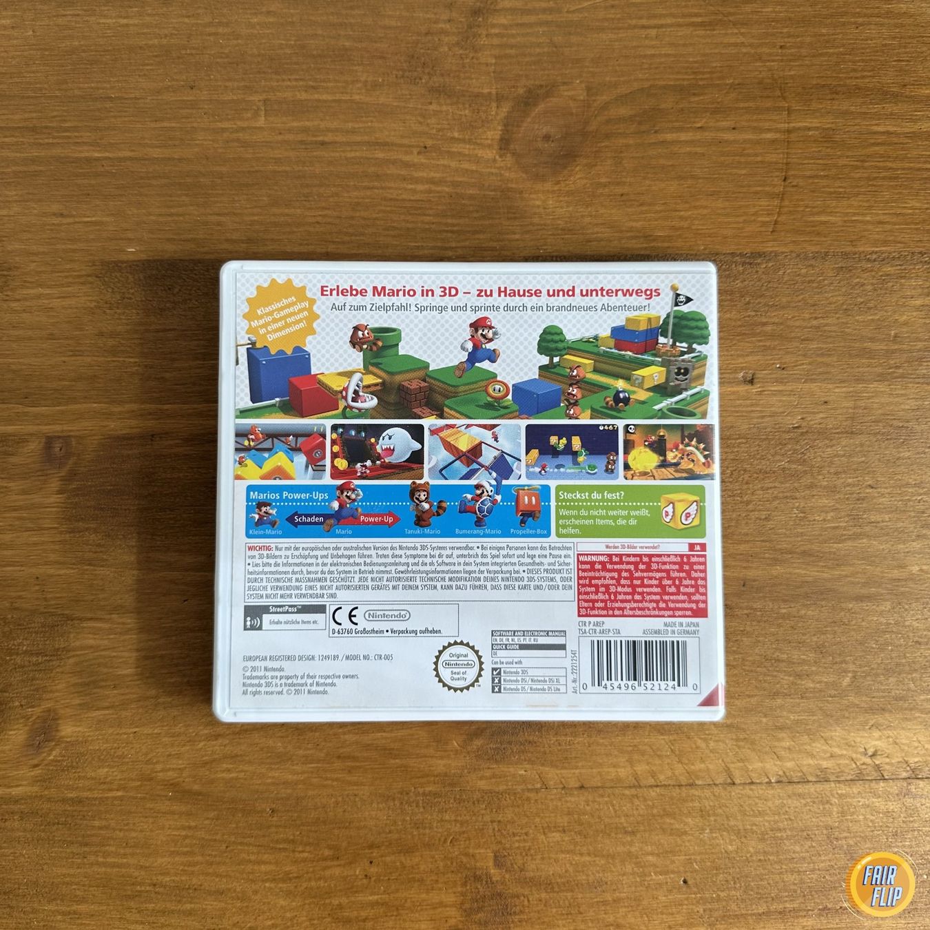 Nintendo Giochi: Nintendo 3DS Super Mario 3D Land – Usato da Luzern venduto da fairflip 2